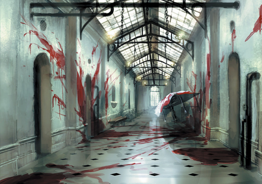 Asylum Hallway (Twisted). Asylum Hallway (Twisted).