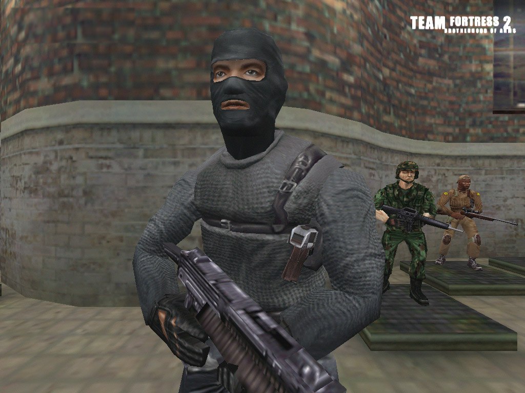 Spy in a model demonstration map. Spy in a model demonstration map.