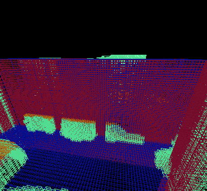 An invisible wall obscures the path. For some reason. An invisible wall obscures the path. For some reason.