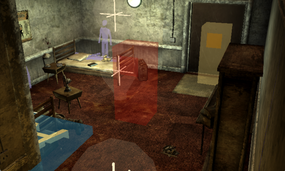 Her and Frankie's original location within El-Rey room 2.