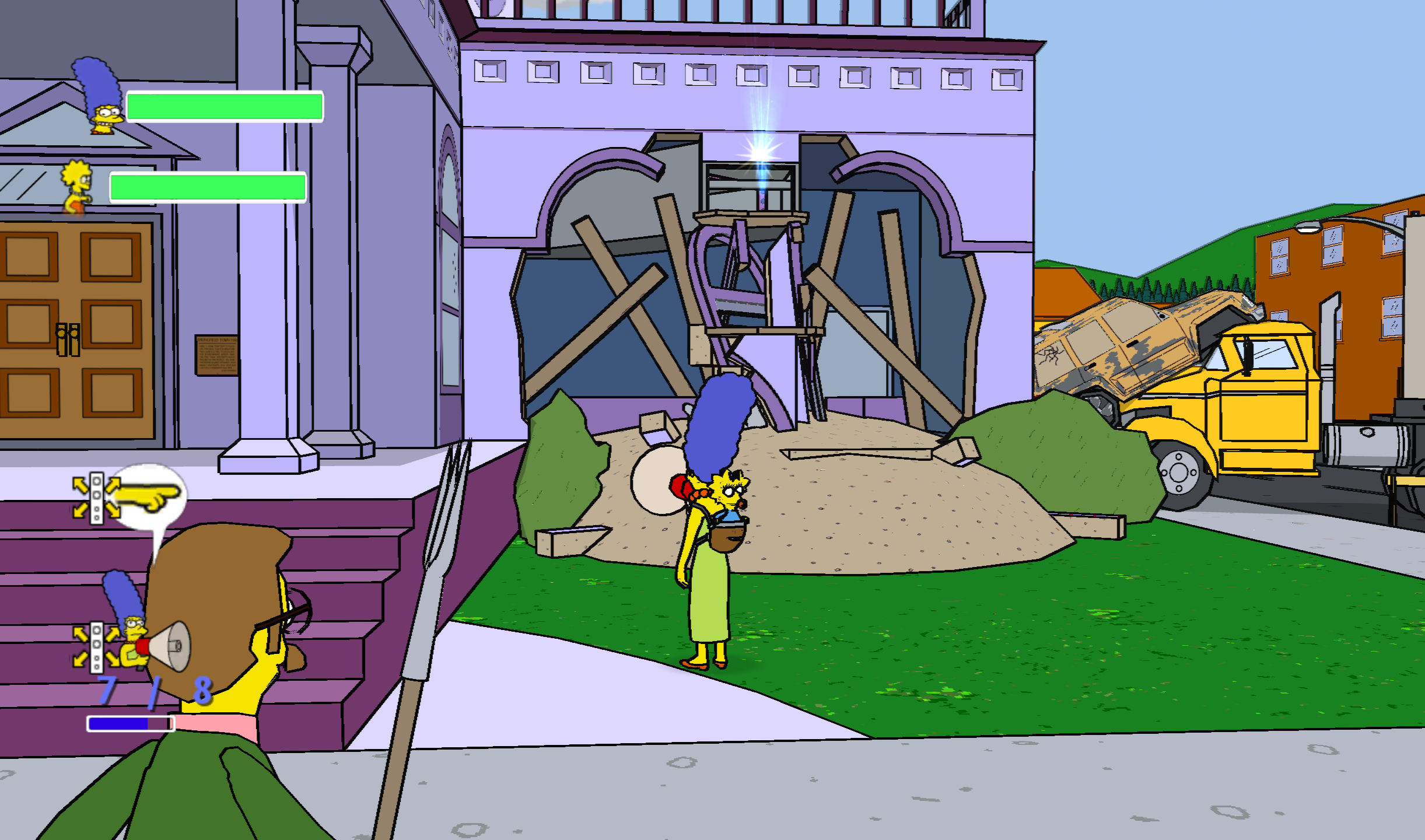 SimpsonsGameWii-MOB-Townhall2.png