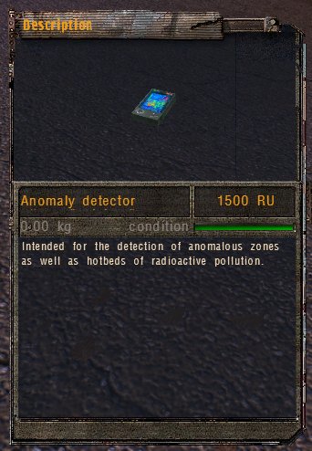 Anomaly detector description. Anomaly detector description.