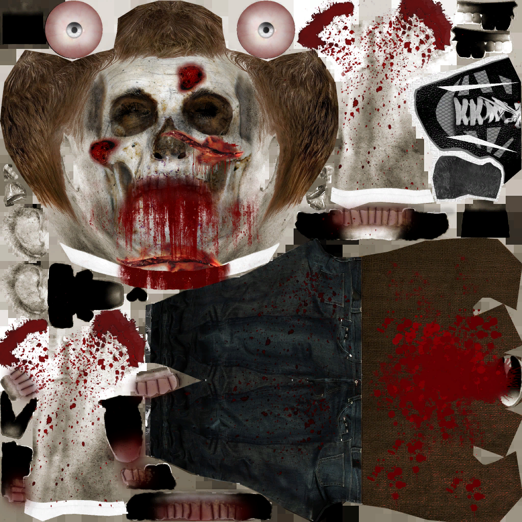 Zombie texture.