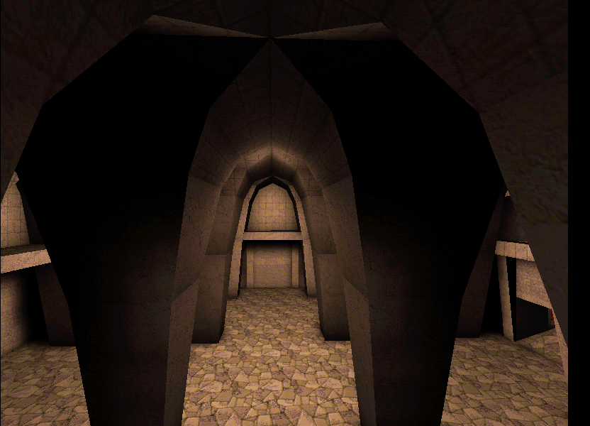 Overlooking the burial chamber. Overlooking the burial chamber.