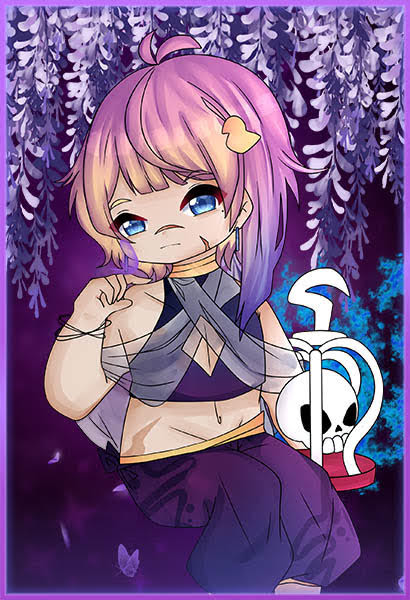 Hasei's card image. Artwork by ManamiLin.