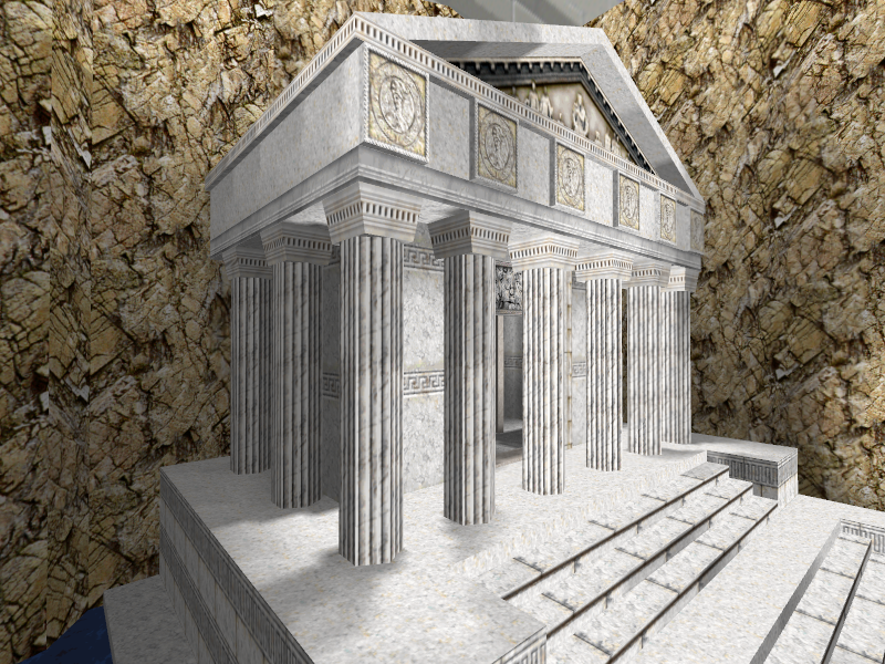 The temple.