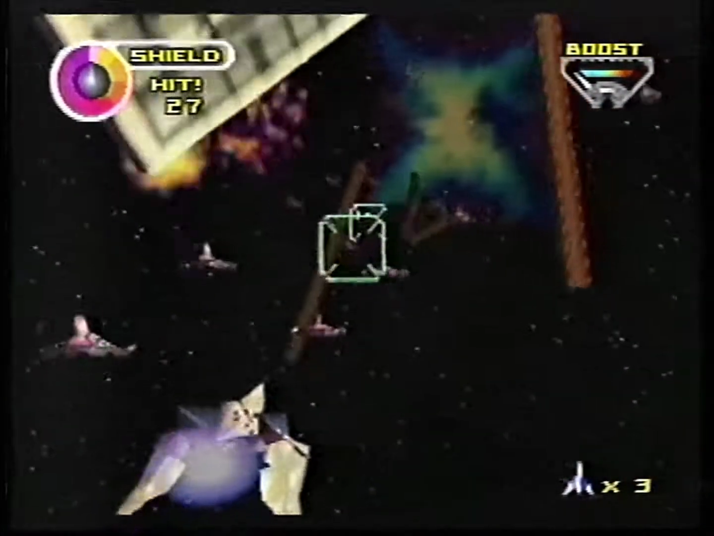 This section with lots of ships and debris was right before Spyborg, but was removed.