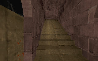 Second floor stairs.