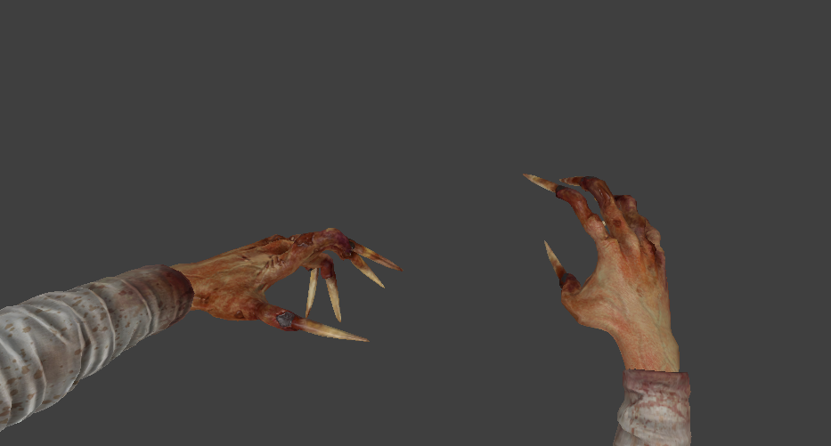 Zombie melee