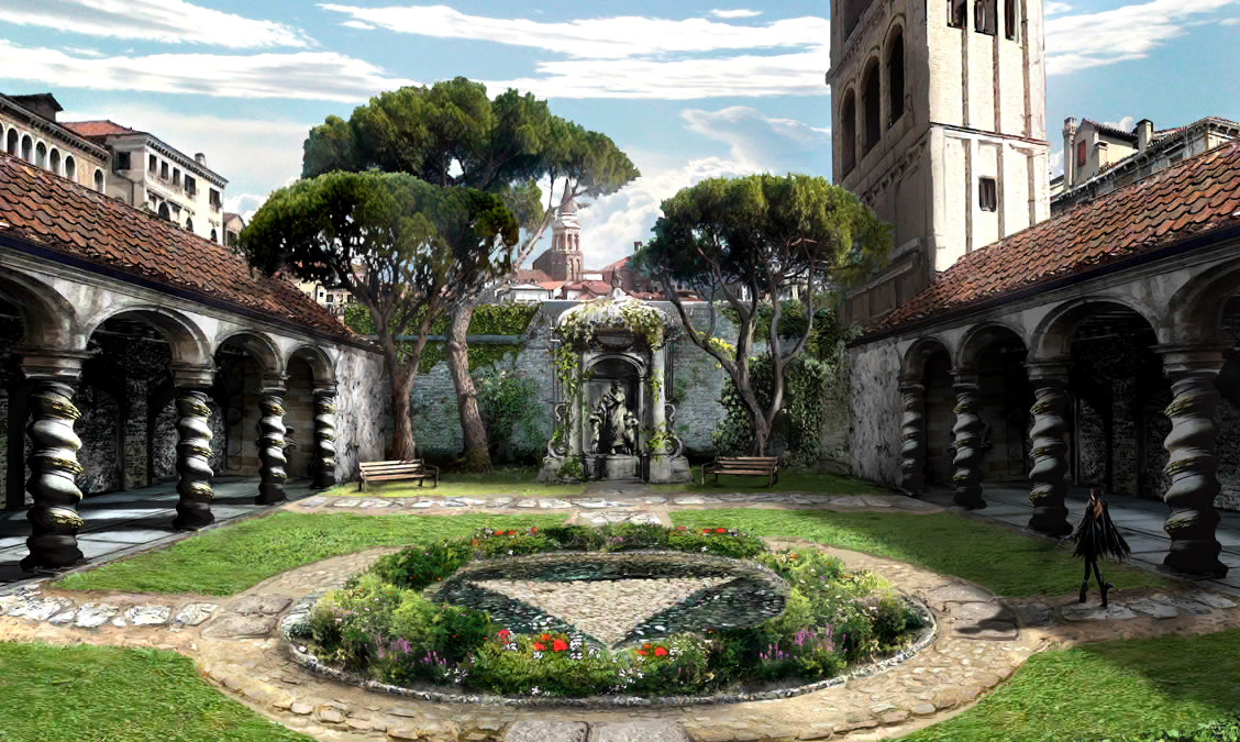 "The Church - Courtyard"