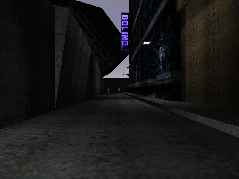 Street area. Street area.
