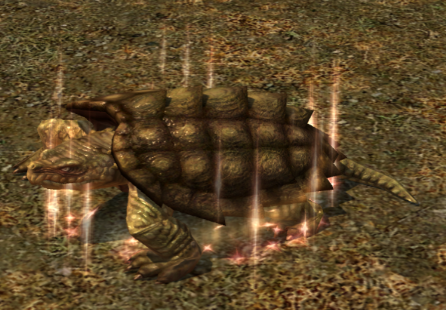 Rumour Turtle mesh in the Editor Rumour Turtle mesh in the Editor
