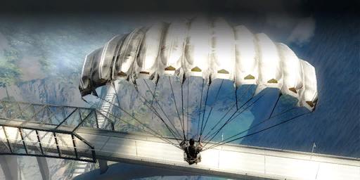 JustCause2_rico_parachuting_bridge.png