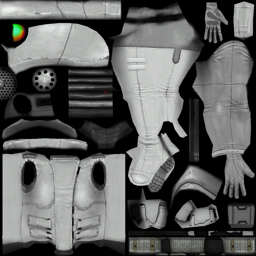 The newer sheet texture for an updated and missing Female Assassin model. The newer sheet texture for an updated and missing Female Assassin model.