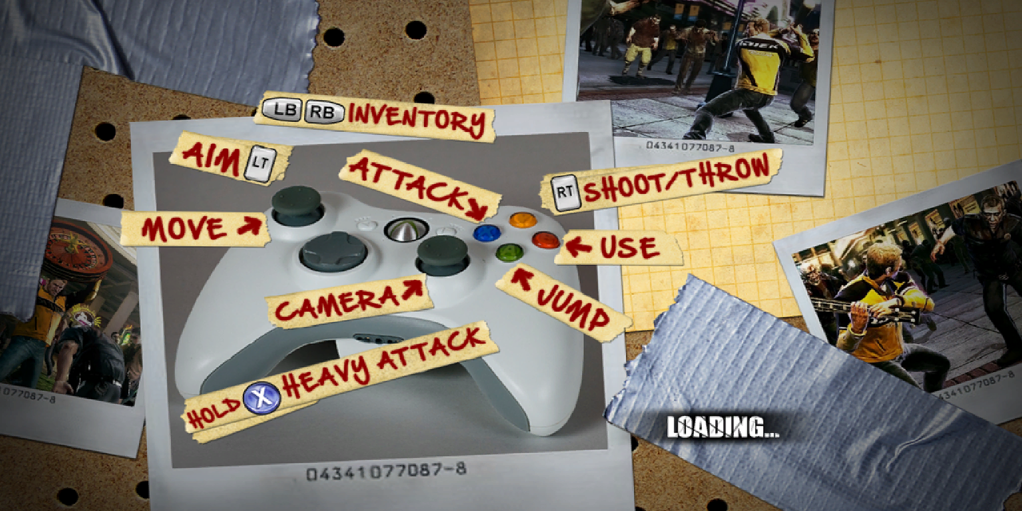 XBox 360 demo loading screen.