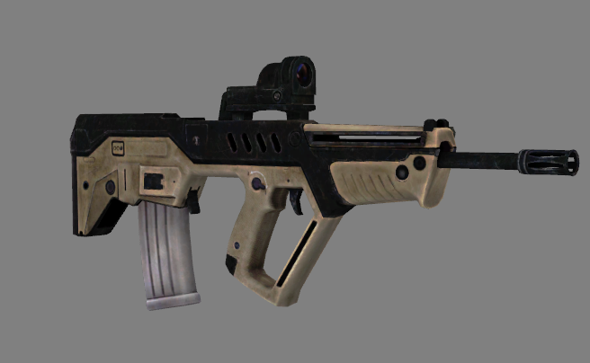 TAR-21 with red dot sight TAR-21 with red dot sight