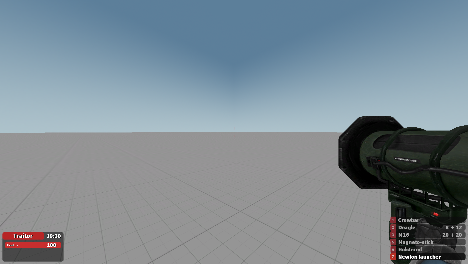 The original Newton Launcher model. The original Newton Launcher model.