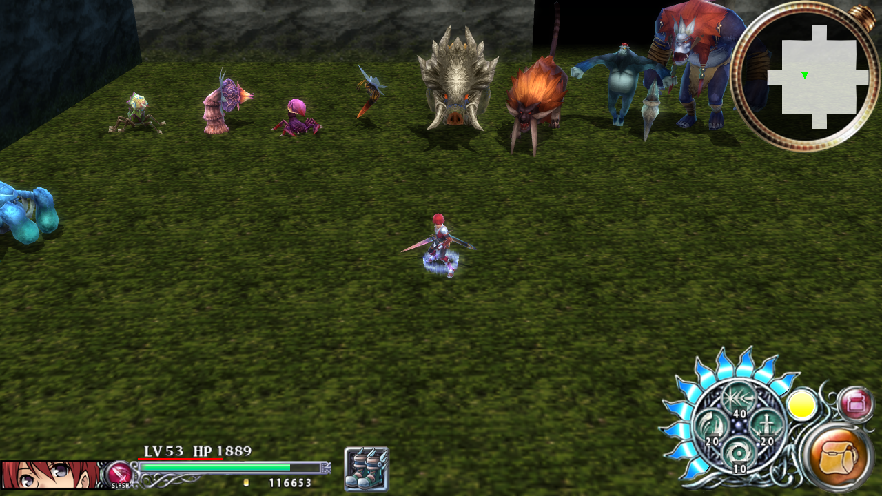 Standard tes2100.arg setup