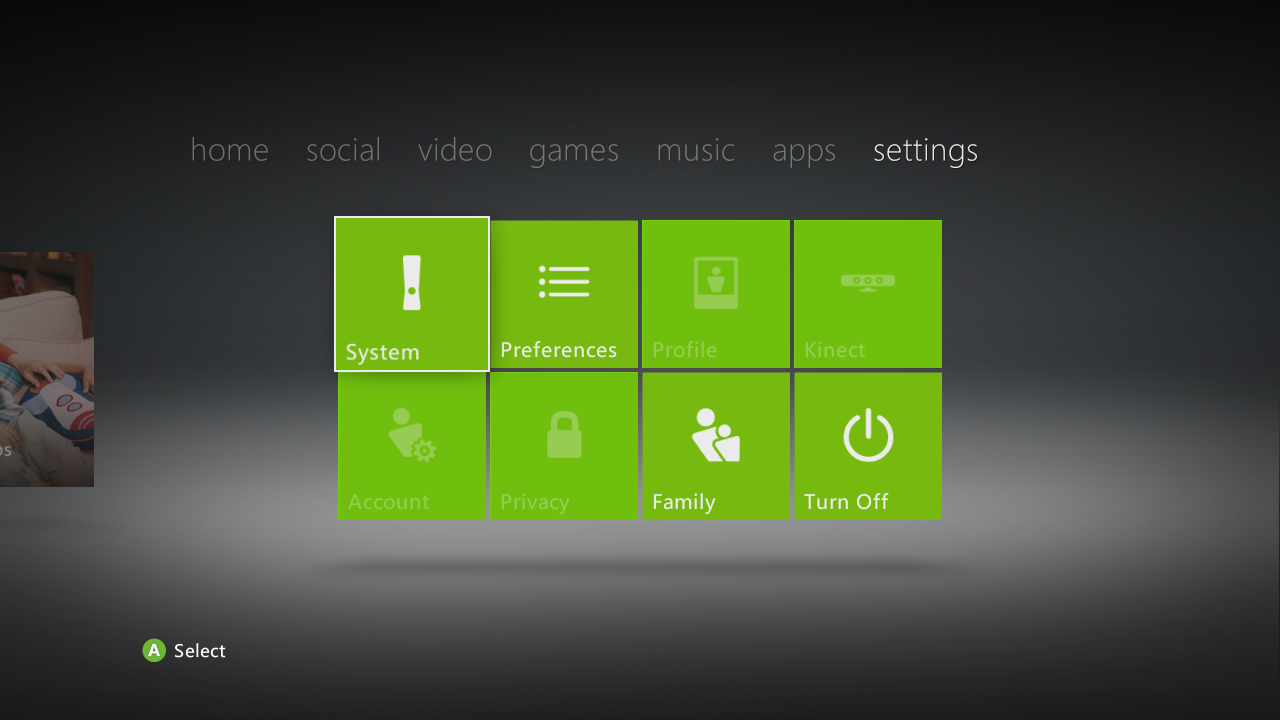 Dashboard (Settings Tab) Dashboard (Settings Tab)