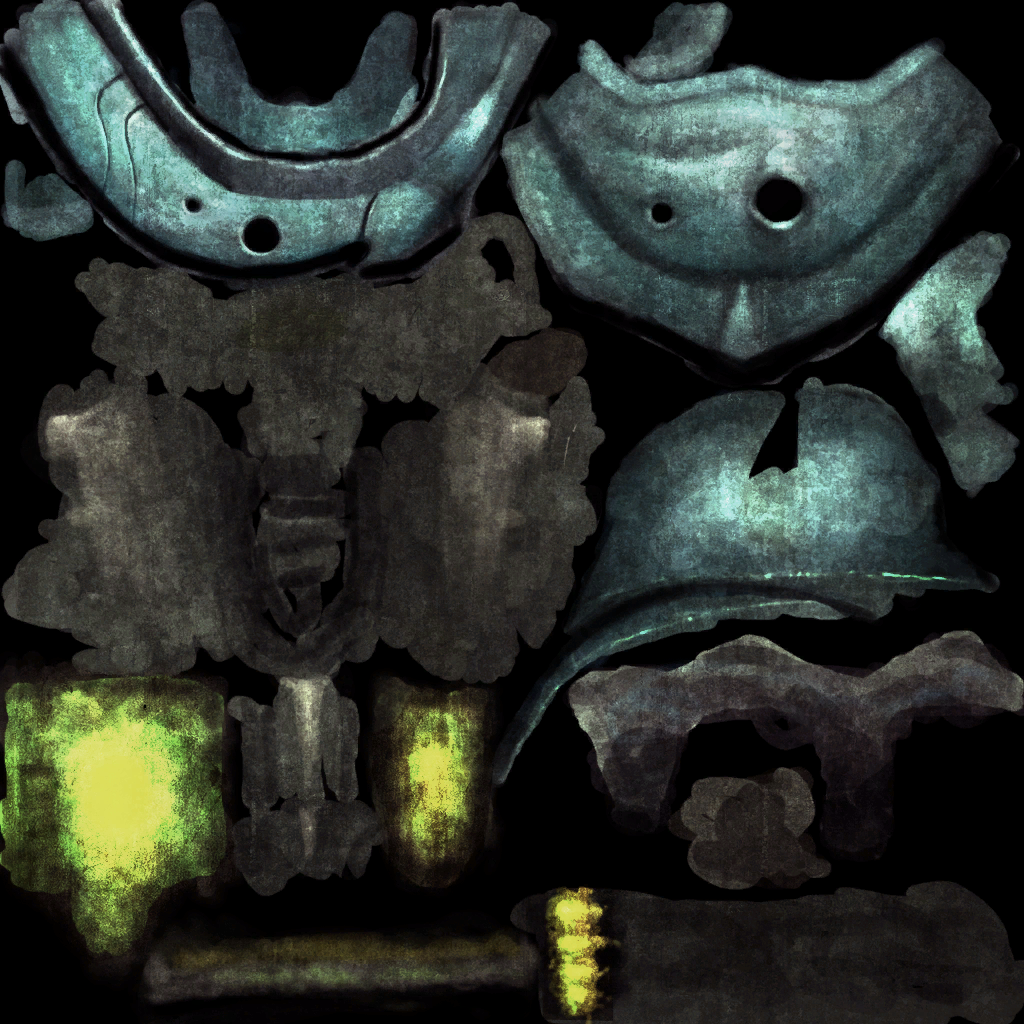Alien Commando body texture.