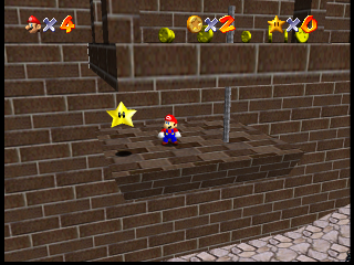 Star 2. Same location as Star 3 from the final game. Star 2. Same location as Star 3 from the final game.
