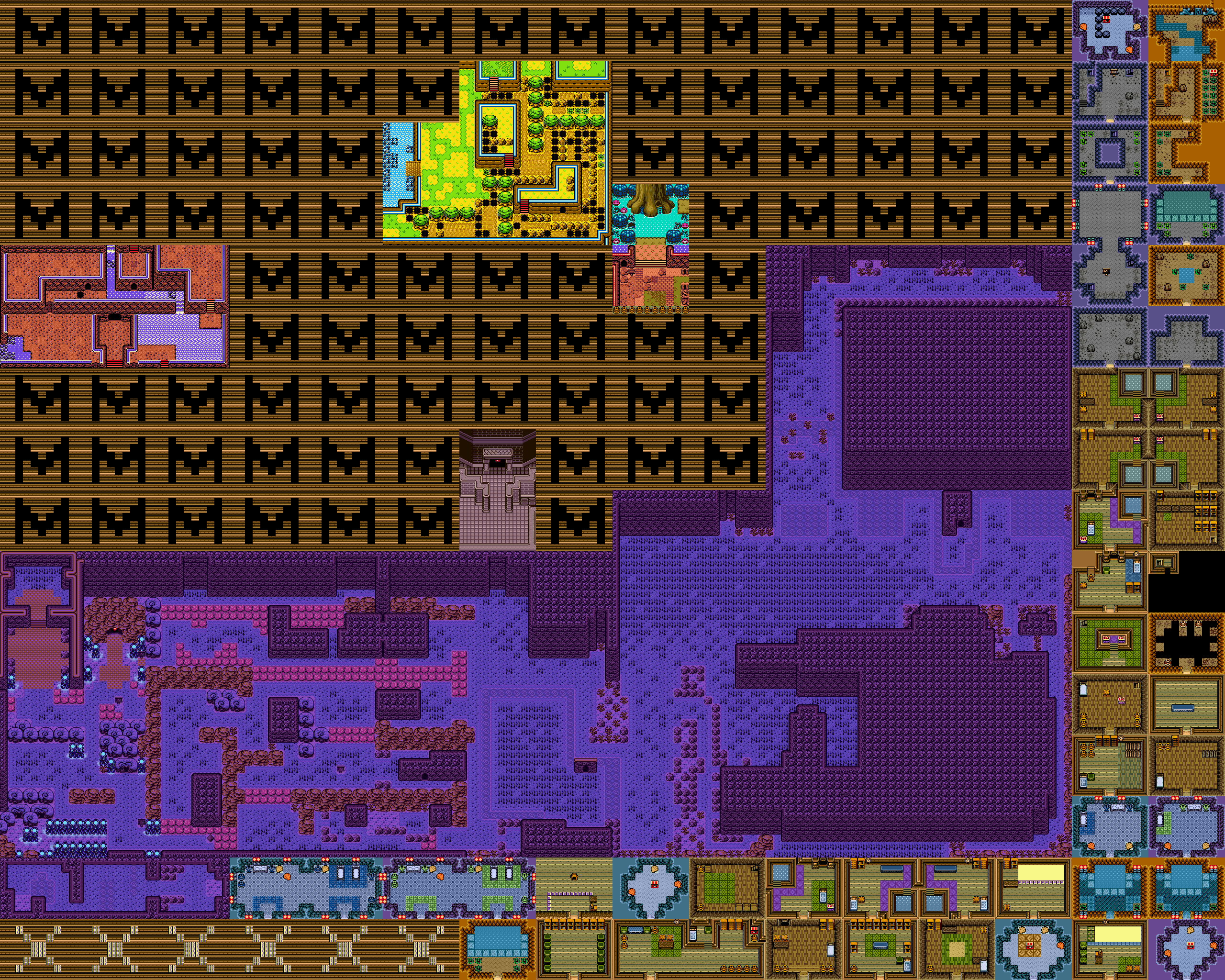 Past Underwater Map.