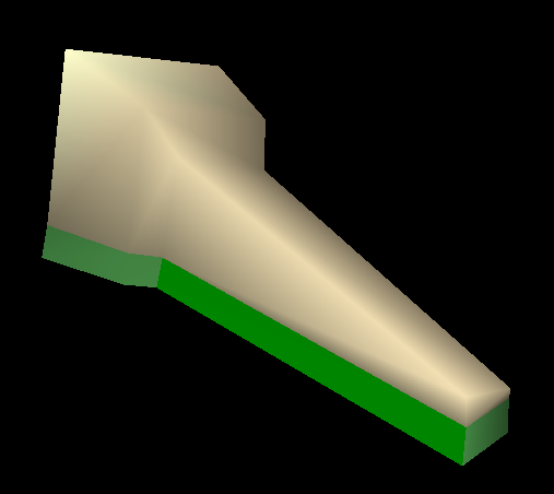 Another small ruin decoration used in Act 3, this one having fallen over.