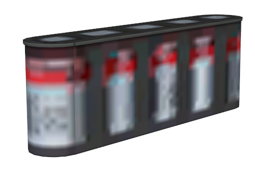 Flare box. Flare box.