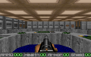 Spawn view of the store level, behind a desk. Spawn view of the store level, behind a desk.