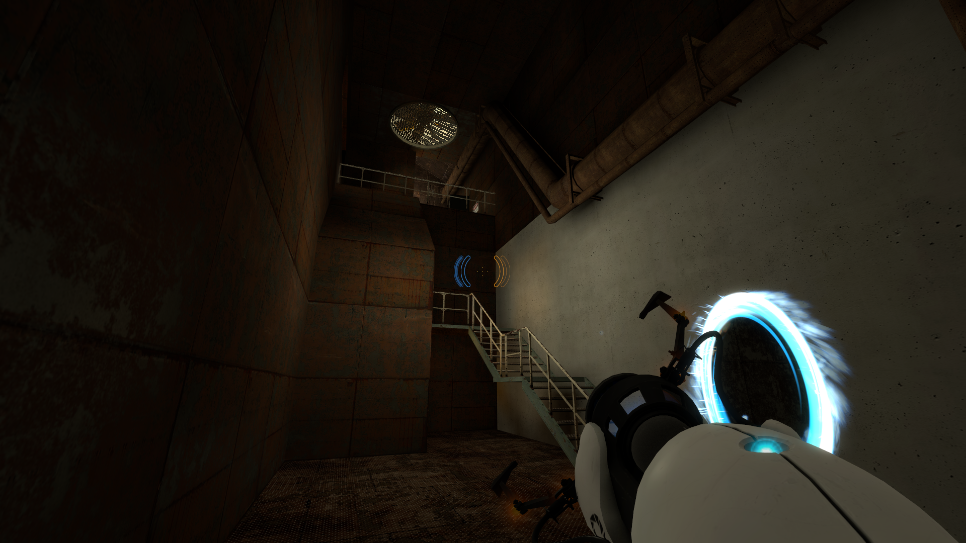 The area after, which uses a portal peak rather than a fling. The area after, which uses a portal peak rather than a fling.