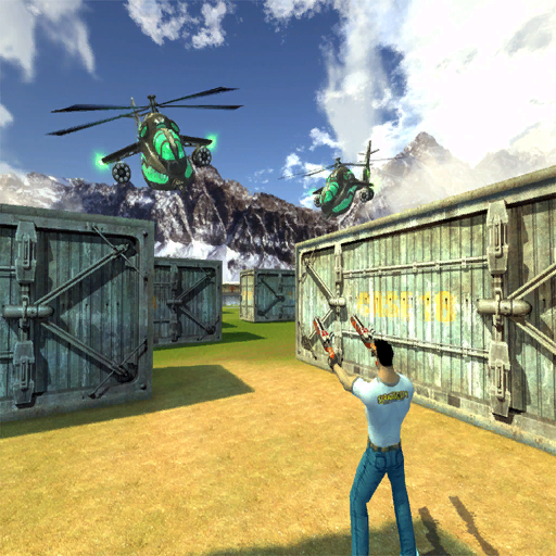Likely a flying enemies testing room.