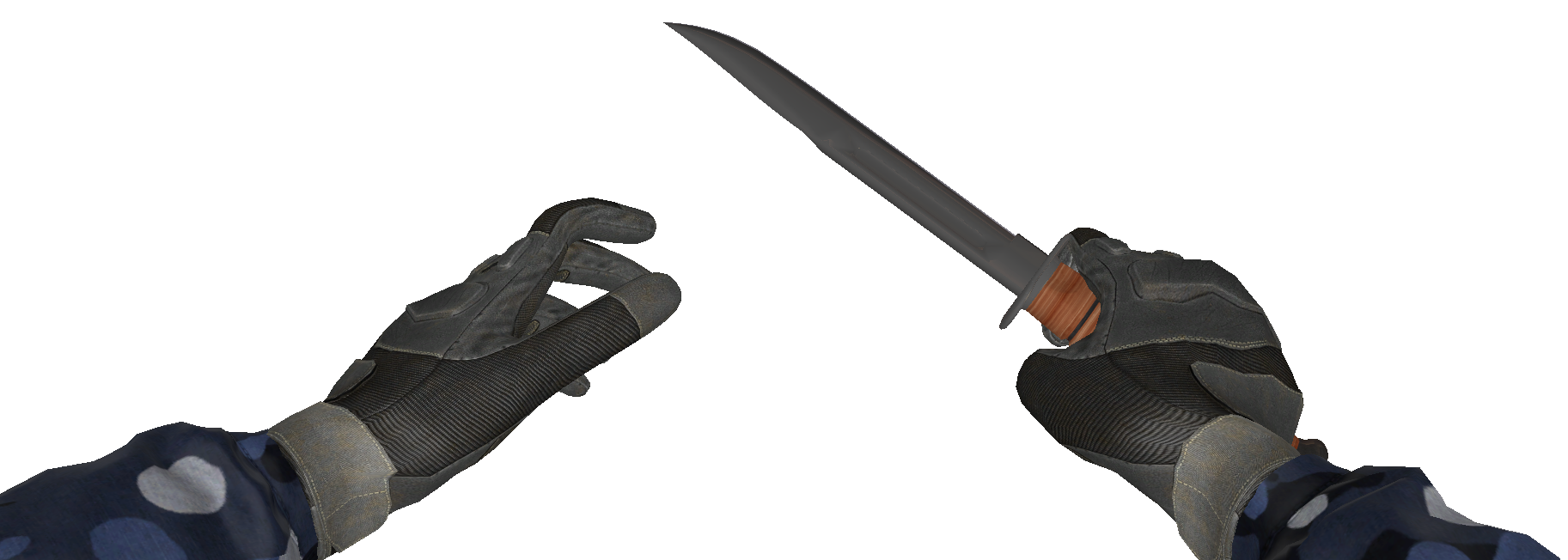 Weapon itself.