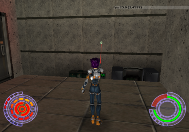 FPS display. Displays current frames per second.