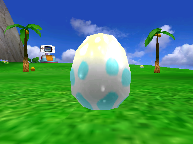 A shiny version of the regular Chao egg.