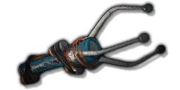 Icon for a cut combo weapon called the "Power Tazer", or "Power Phaser".