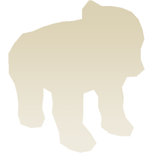 Bear silhouette Bear silhouette