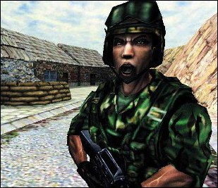 Machine Gunner yelling. Machine Gunner yelling.