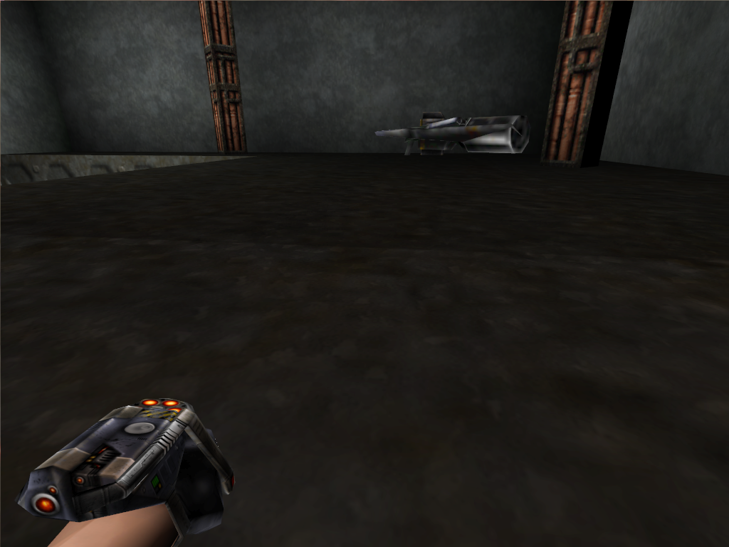 Inside a broken floor. Inside a broken floor.