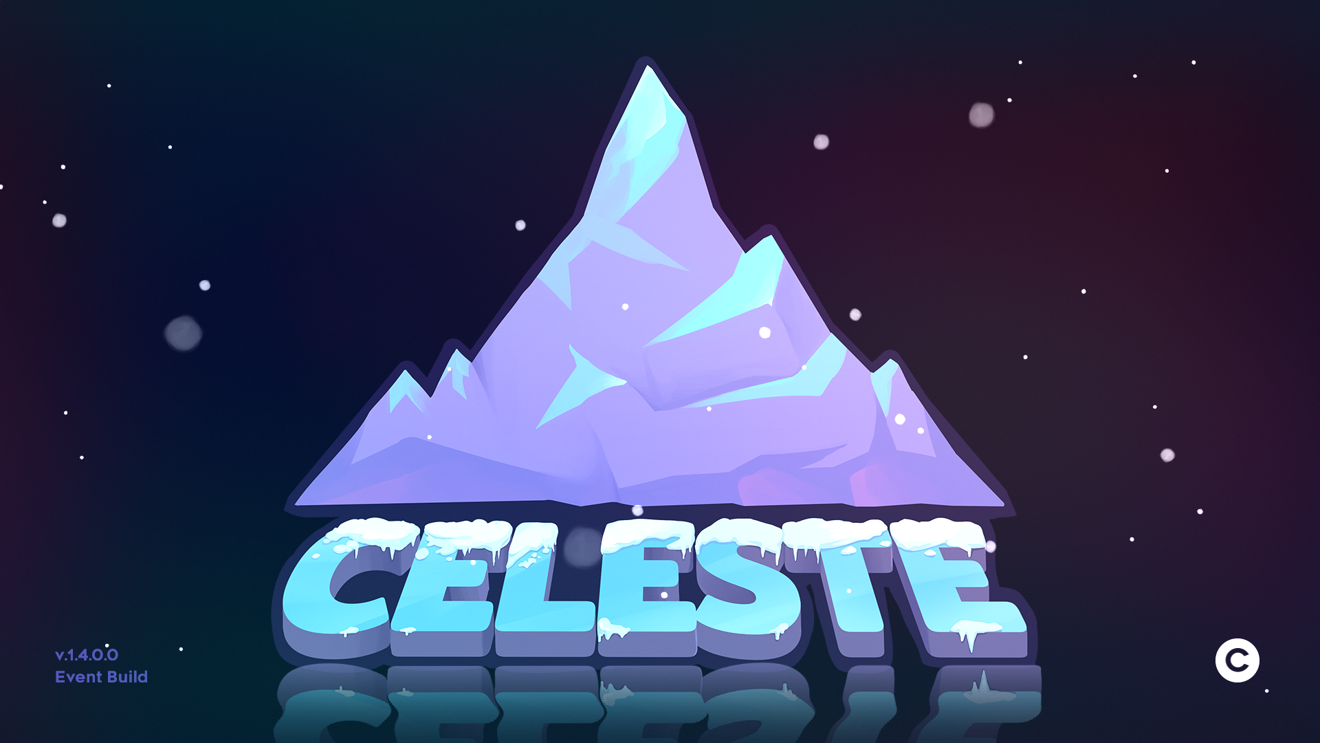 The title screen in Event Mode The title screen in Event Mode
