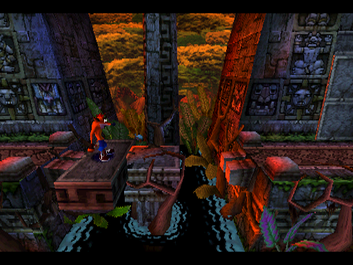 The platform returns to its base. The platform returns to its base.