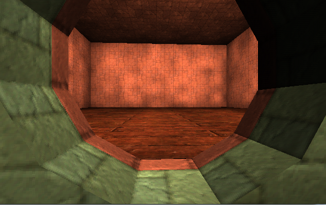 Light red room accessible from the starting area. Light red room accessible from the starting area.