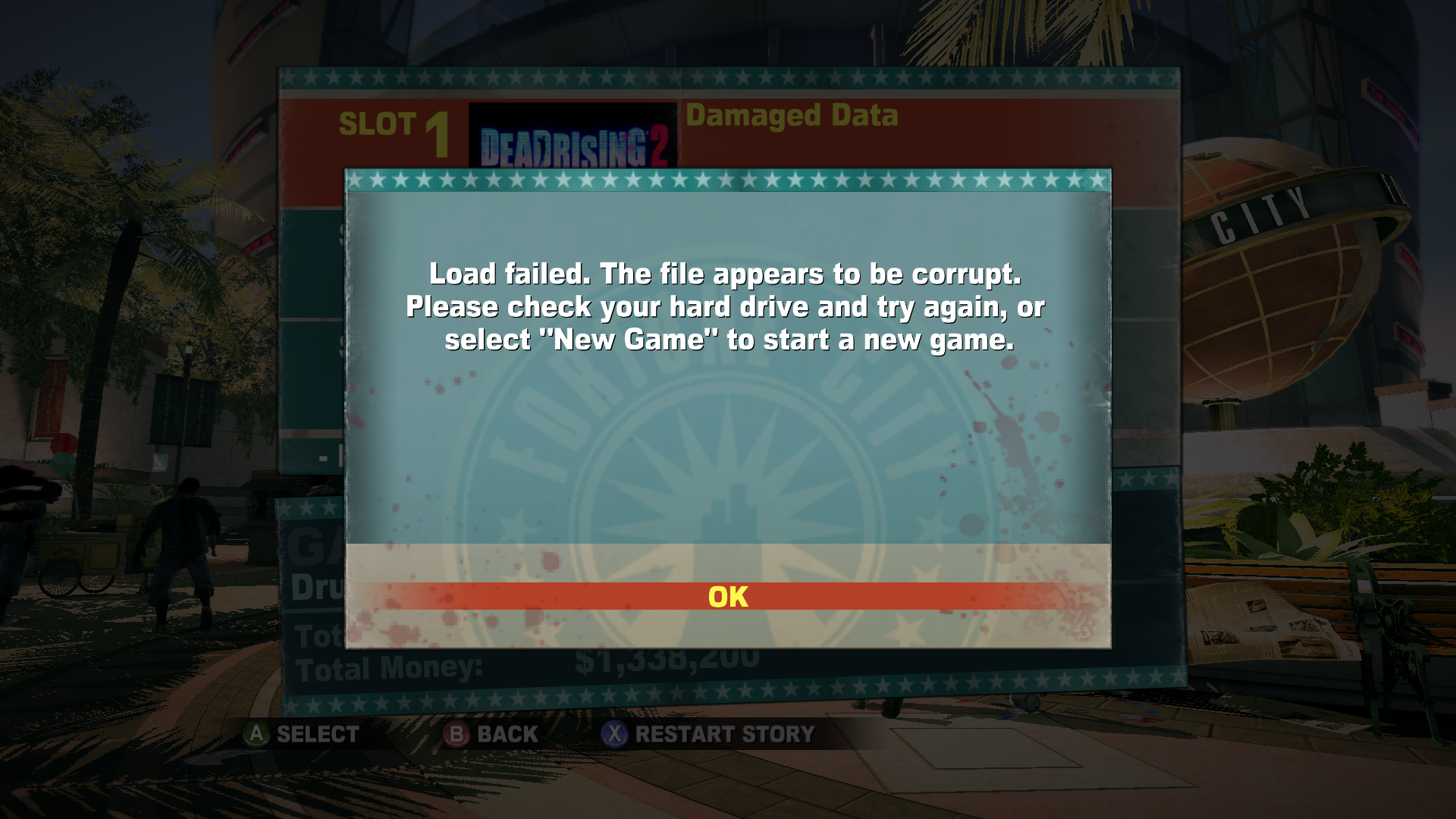 What a file that the game is unable to load is displayed as.