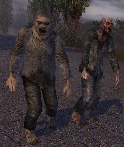 Several zombies. Several zombies.