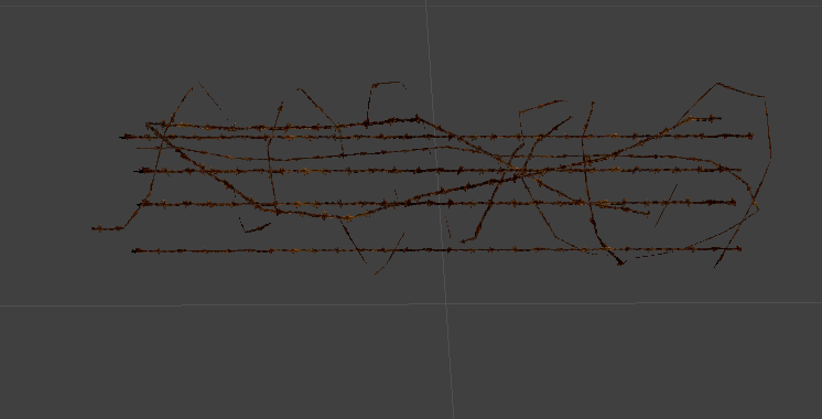 WiresShort - Shorter barbed wire model. WiresShort - Shorter barbed wire model.