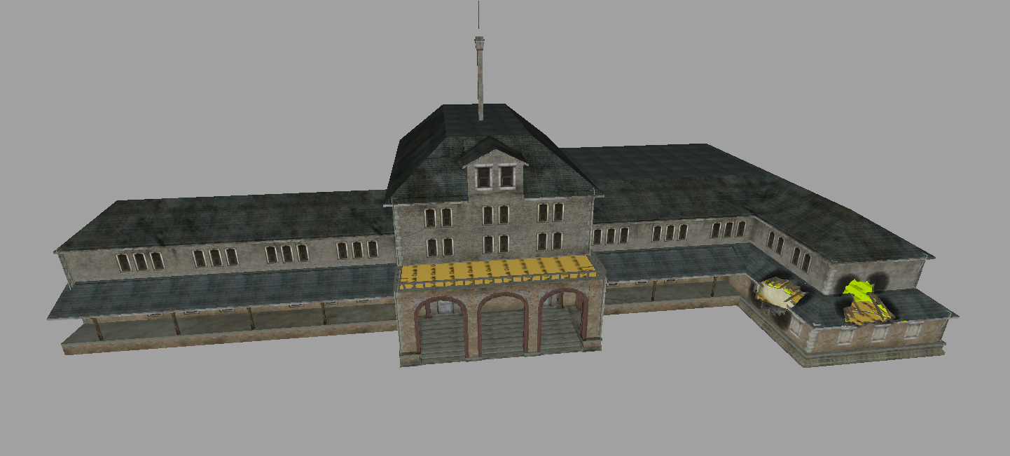 Objective Trainstation Façade 03