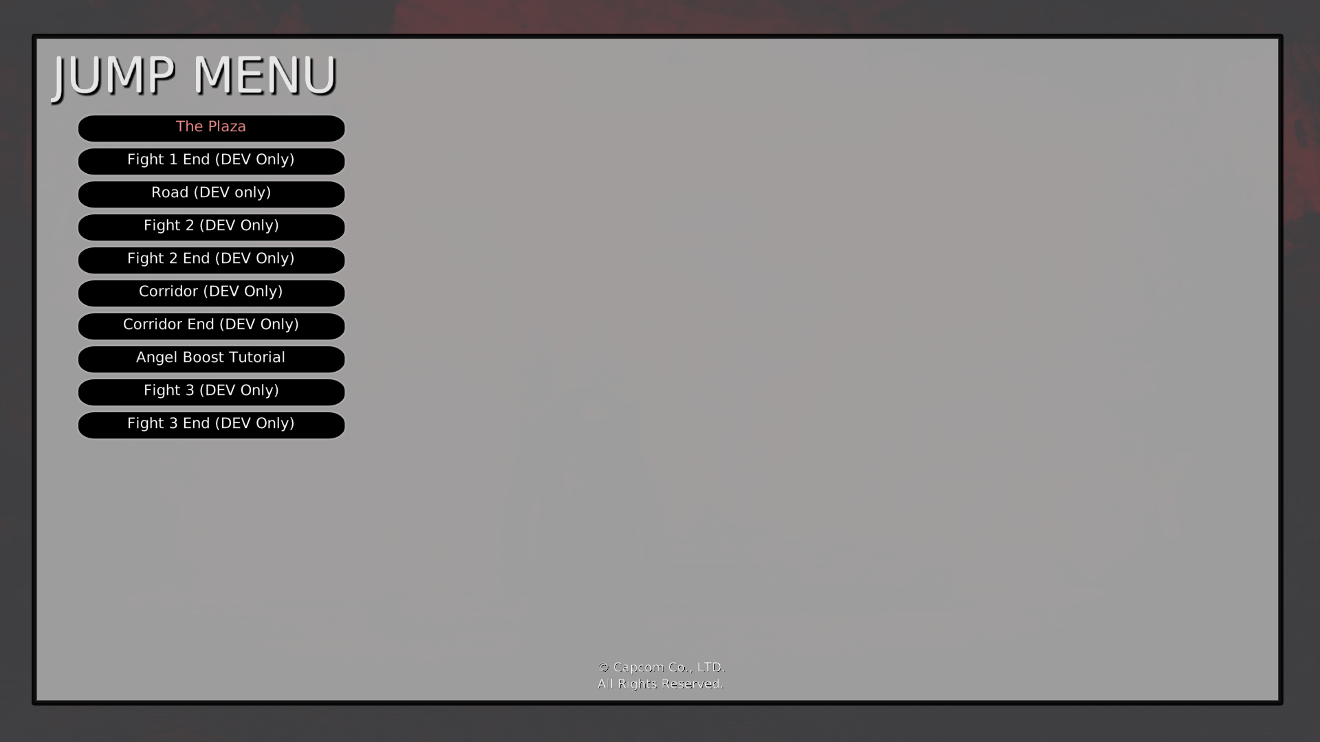 Jump Menu - Mission 3: Bloodline