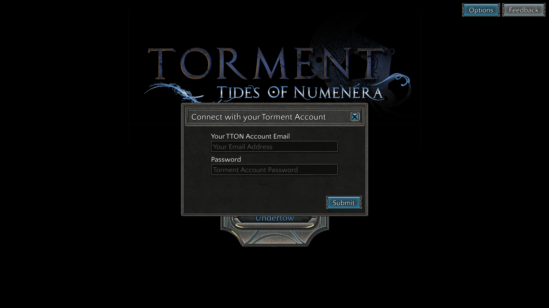 Feedback - Connect with your Torment account