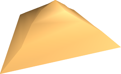 That same pyramid, but slightly brighter in color. That same pyramid, but slightly brighter in color.