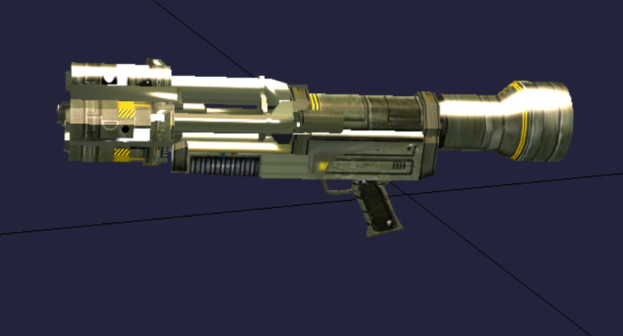 An unfinished MSK Lobber, found in the November 14th test build.