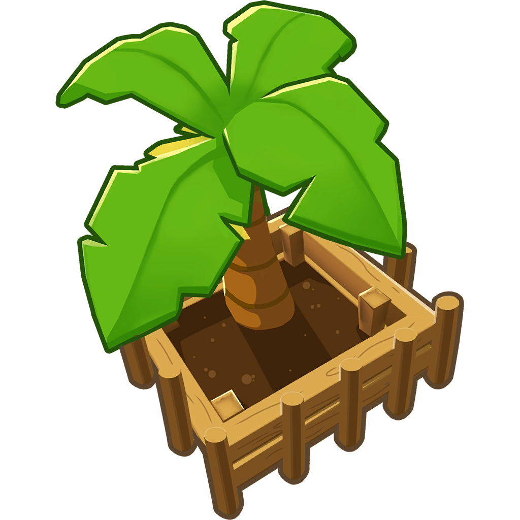 Unused version of 0-1-0 Banana Farm Tower Icon, shows a minor change, being the bananas are not green like in the final texture.